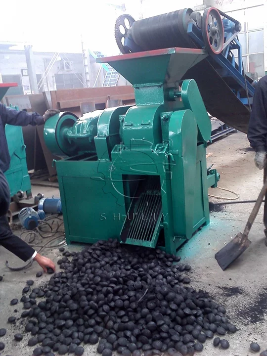 máquina de briquete de bola de carvão
