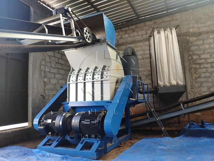 máquina trituradora de carvão em grande escala