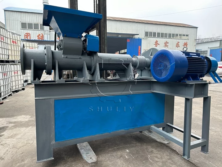 Charcoal Briquette Extruder Machine Exported to Guatemala