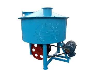 máquina mezcladora de carbón con cubierta antipolvo
